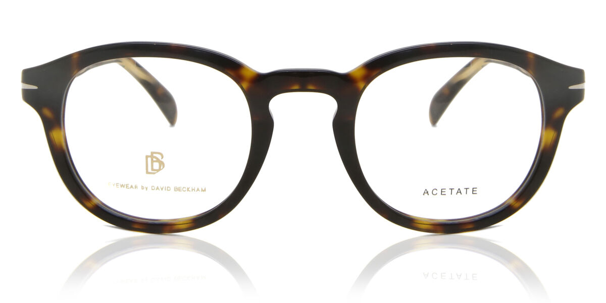 Image of David Beckham DB 7017 086 Óculos de Grau Tortoiseshell Masculino PRT