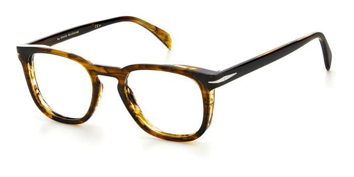 Image of David Beckham DB 7022 EX4 Óculos de Grau Marrons Masculino BRLPT