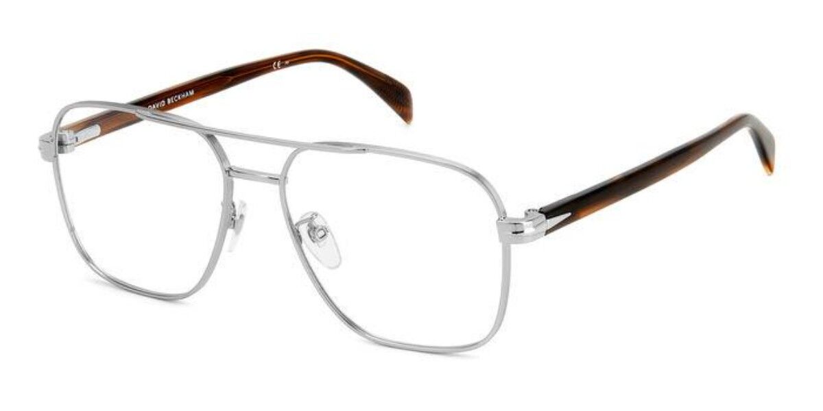 Image of David Beckham DB 7103 EX4 Óculos de Grau Prata Masculino BRLPT