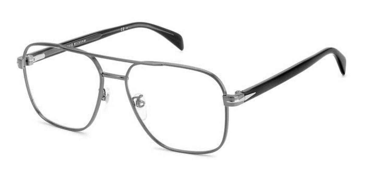 Image of David Beckham DB 7103 V81 Óculos de Grau Prata Masculino BRLPT