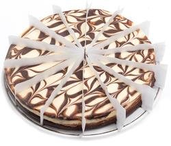 Image of David's Cookies No Sugar Added Marble Truffle Cake 10"