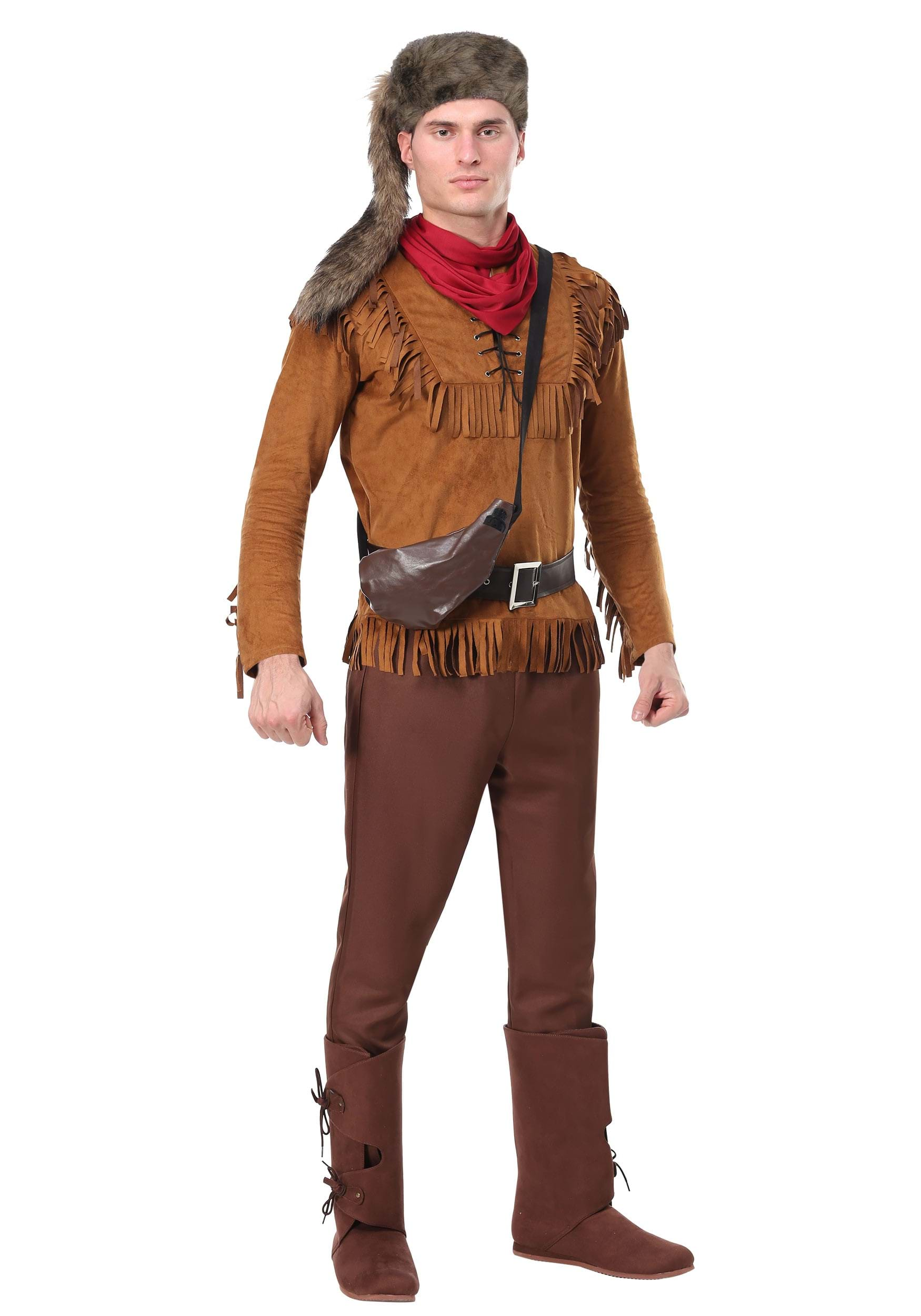 Image of Davy Crockett Costume for Men ID FUN6778AD-M