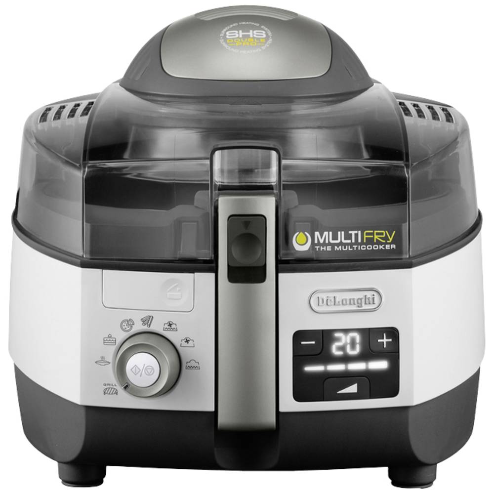 Image of DeLonghi DL FH1396/1 Airfryer 1400 W Non-stick coating Heat convection with display Grill function
