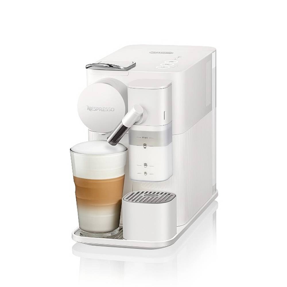 Image of DeLonghi EN 510W Lattissima One Evo 132193452 Capsule coffee machine White