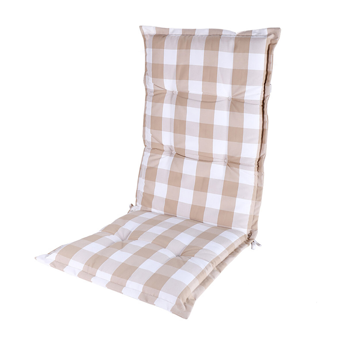 Image of Deck Chair Cushion Pad Lounge Chaise Padding Outdoor Indoor Recliner Mat