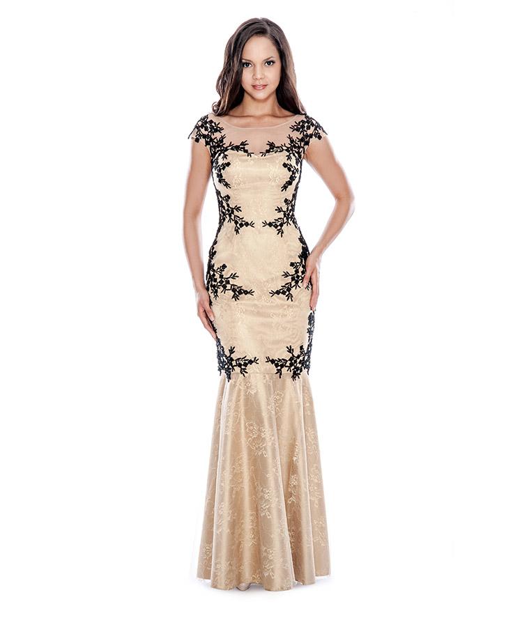 Image of Decode 18 - Illusion Lace Gown 183113