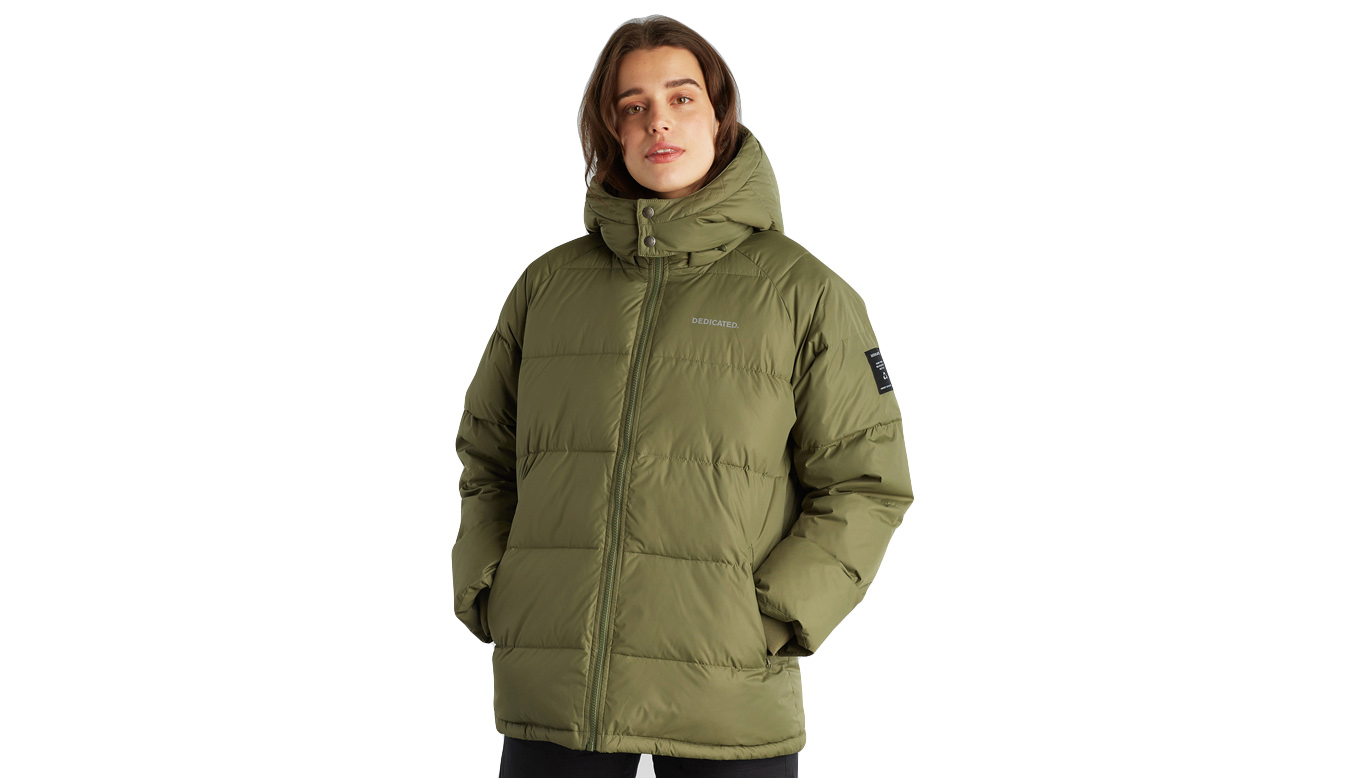 Image of Dedicated Puffer Jacket Boden Green CZ
