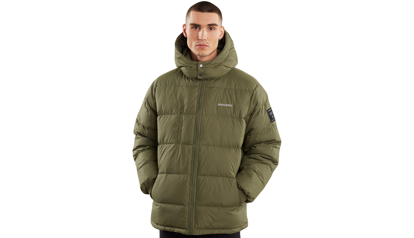 Image of Dedicated Puffer Jacket Dundret Green RO
