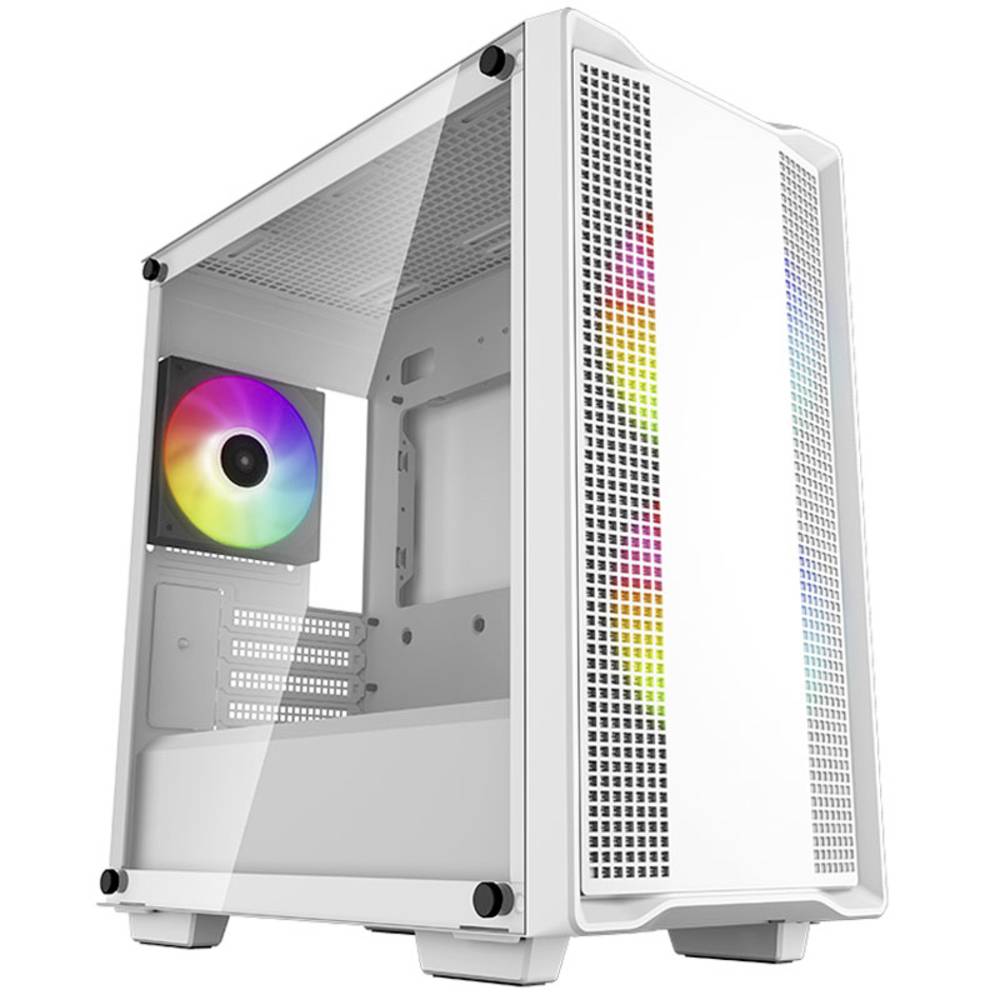 Image of DeepCool CC360 Microtower PC casing White 3 built-in LED fans