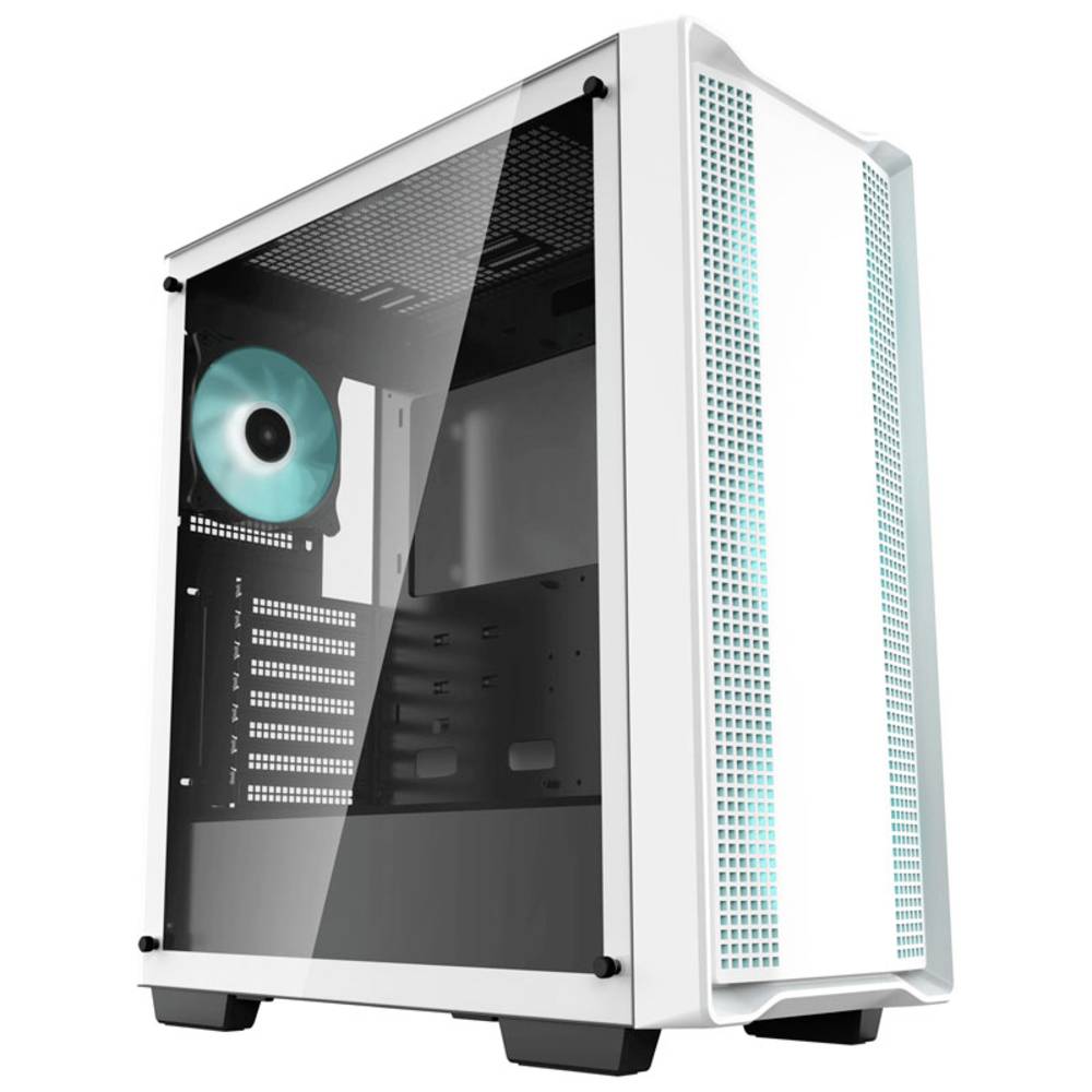 Image of DeepCool CC560 Midi tower PC casing White 2 built-in fans