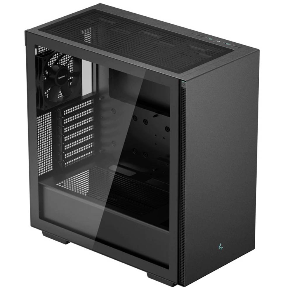 Image of DeepCool CH510 Midi tower PC casing Black Built-in fan