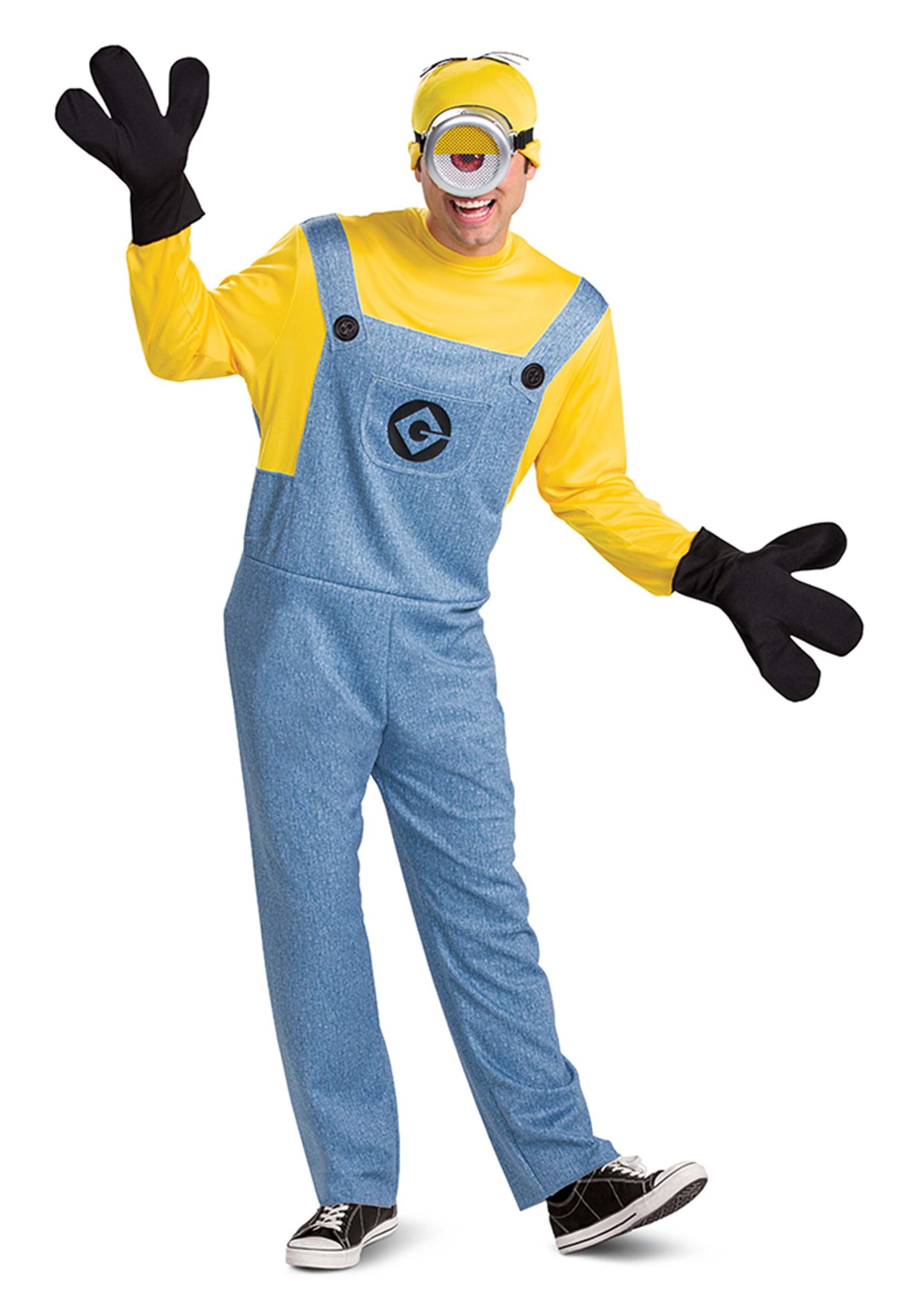 Image of Deluxe Adult Minion Costume ID DI119109-XL