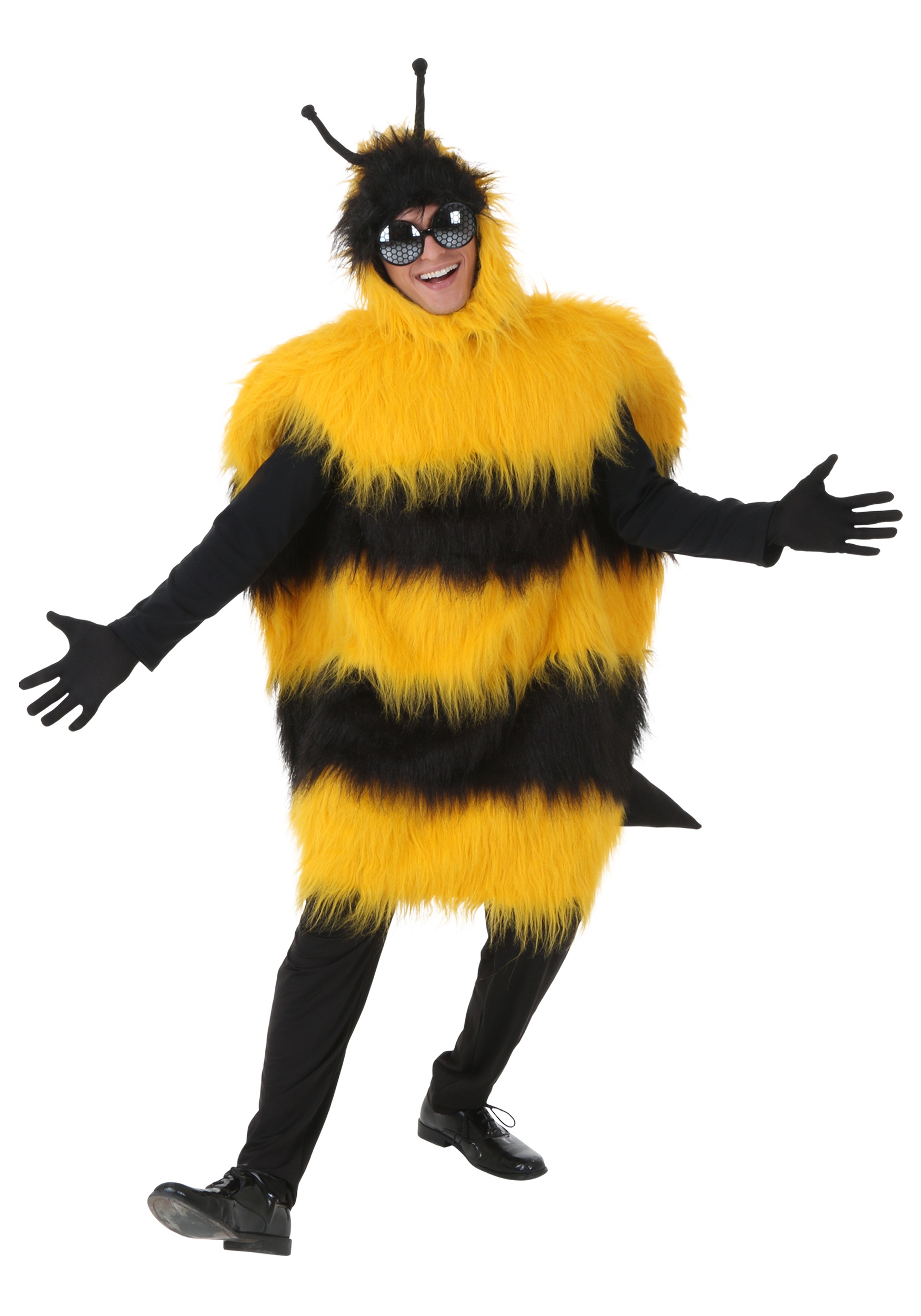 Image of Deluxe Bumblebee Adult Costume | Bug Halloween Costumes ID FUN2236AD-M