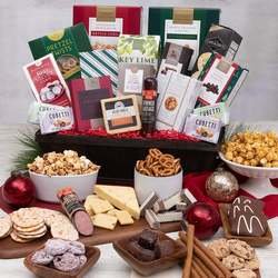 Image of Deluxe Christmas Gift Basket