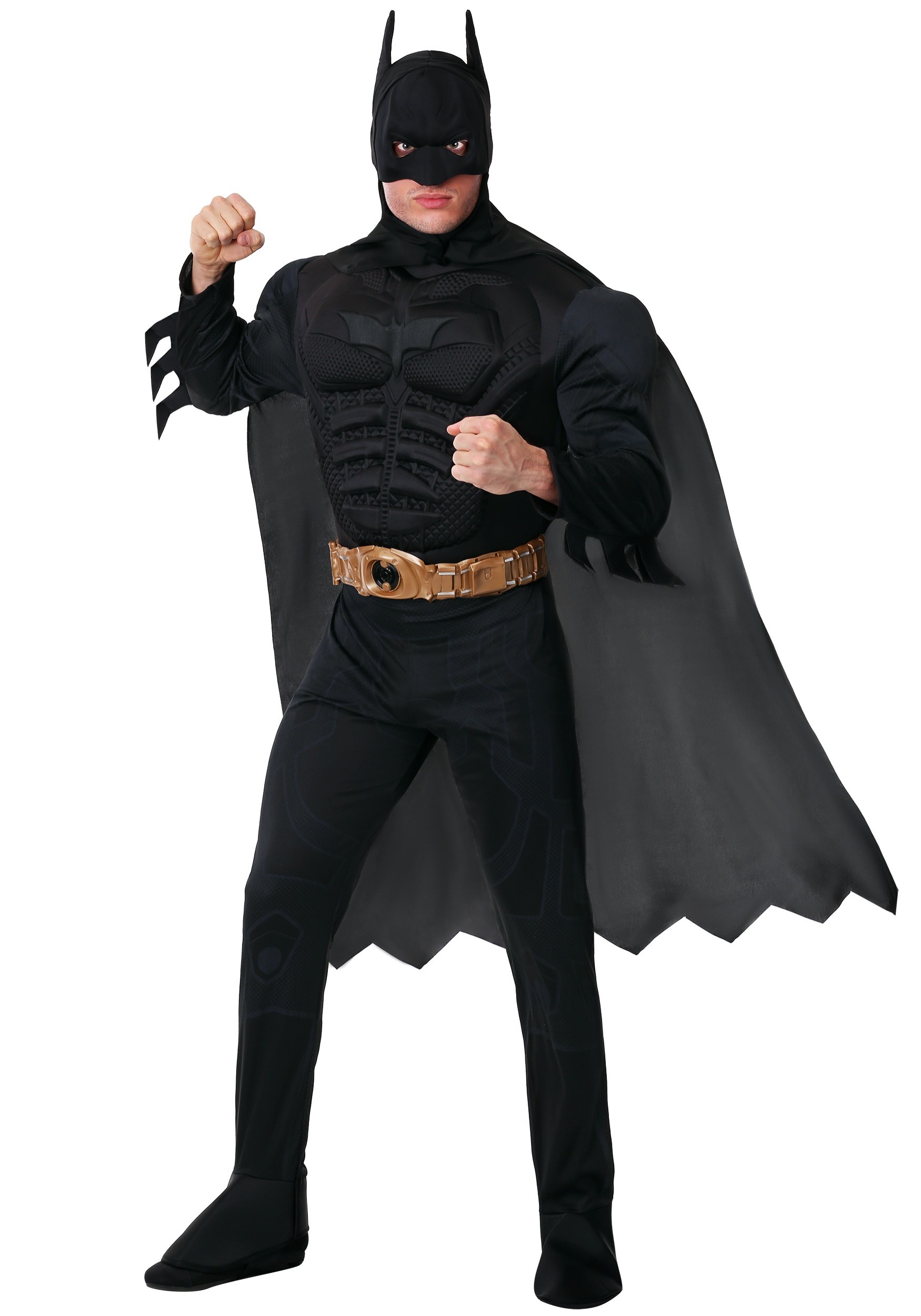 Image of Deluxe Dark Knight Batman Adult Costume ID RU880671-L