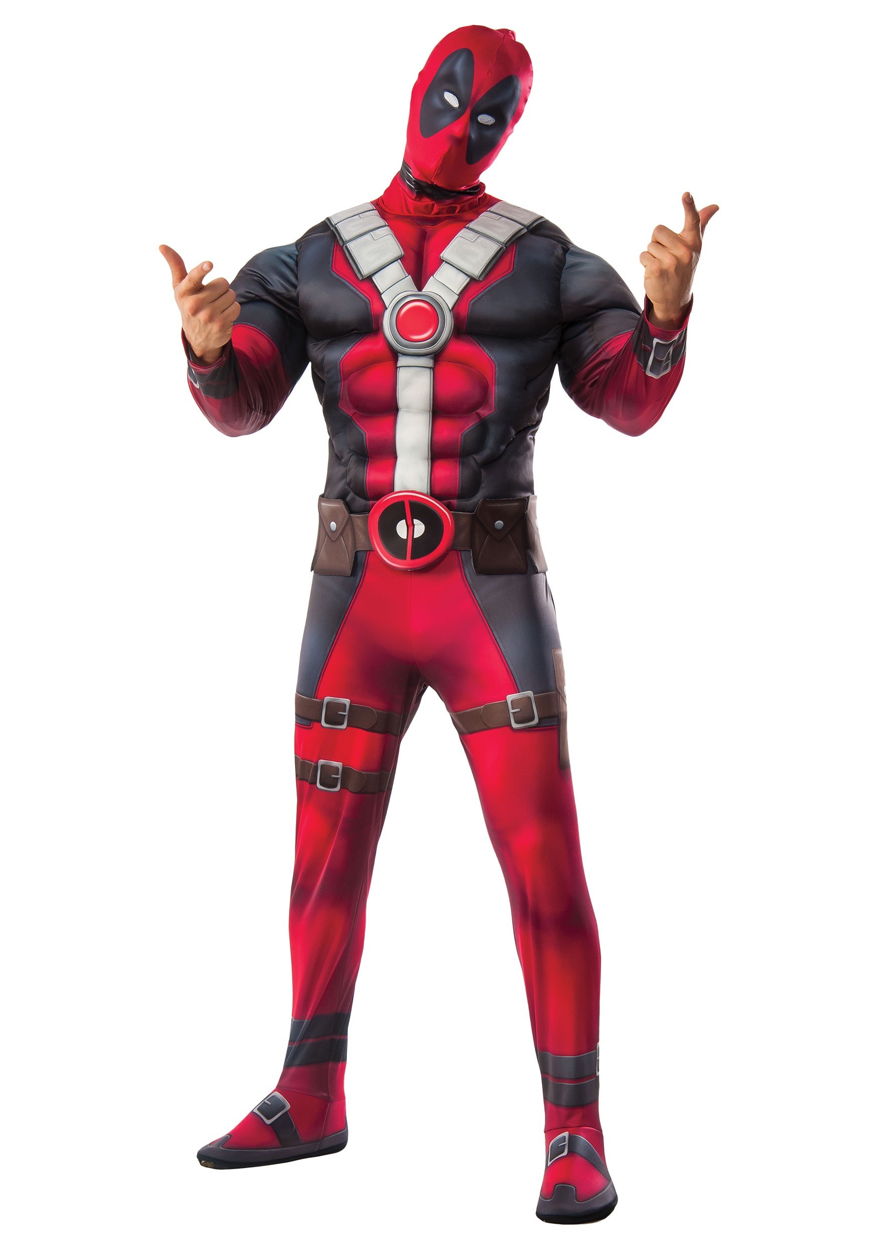 Image of Deluxe Deadpool Movie Adult Costume ID RU820181-ST