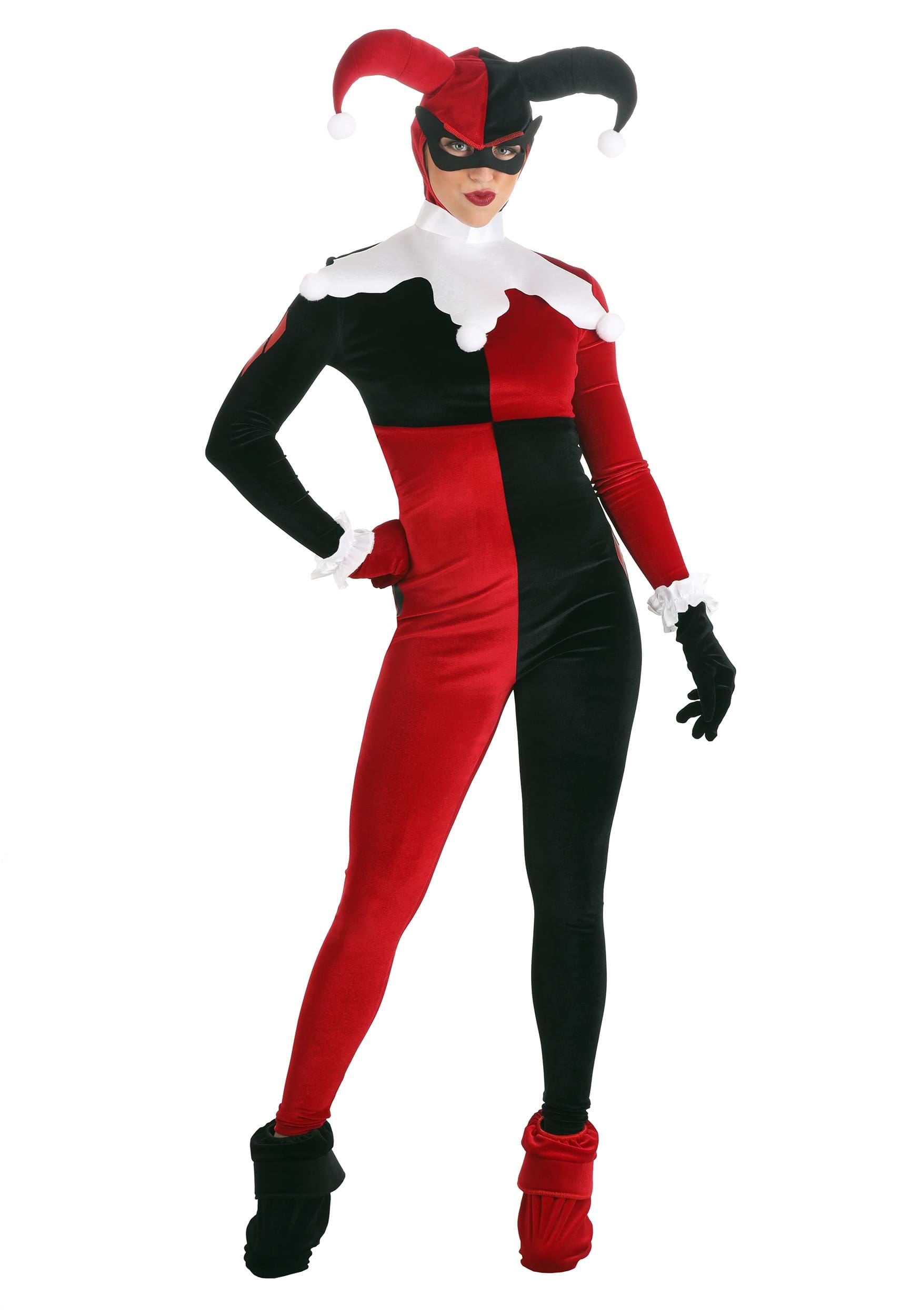 Image of Deluxe Harley Quinn Women's Costume ID FUN1453AD-S