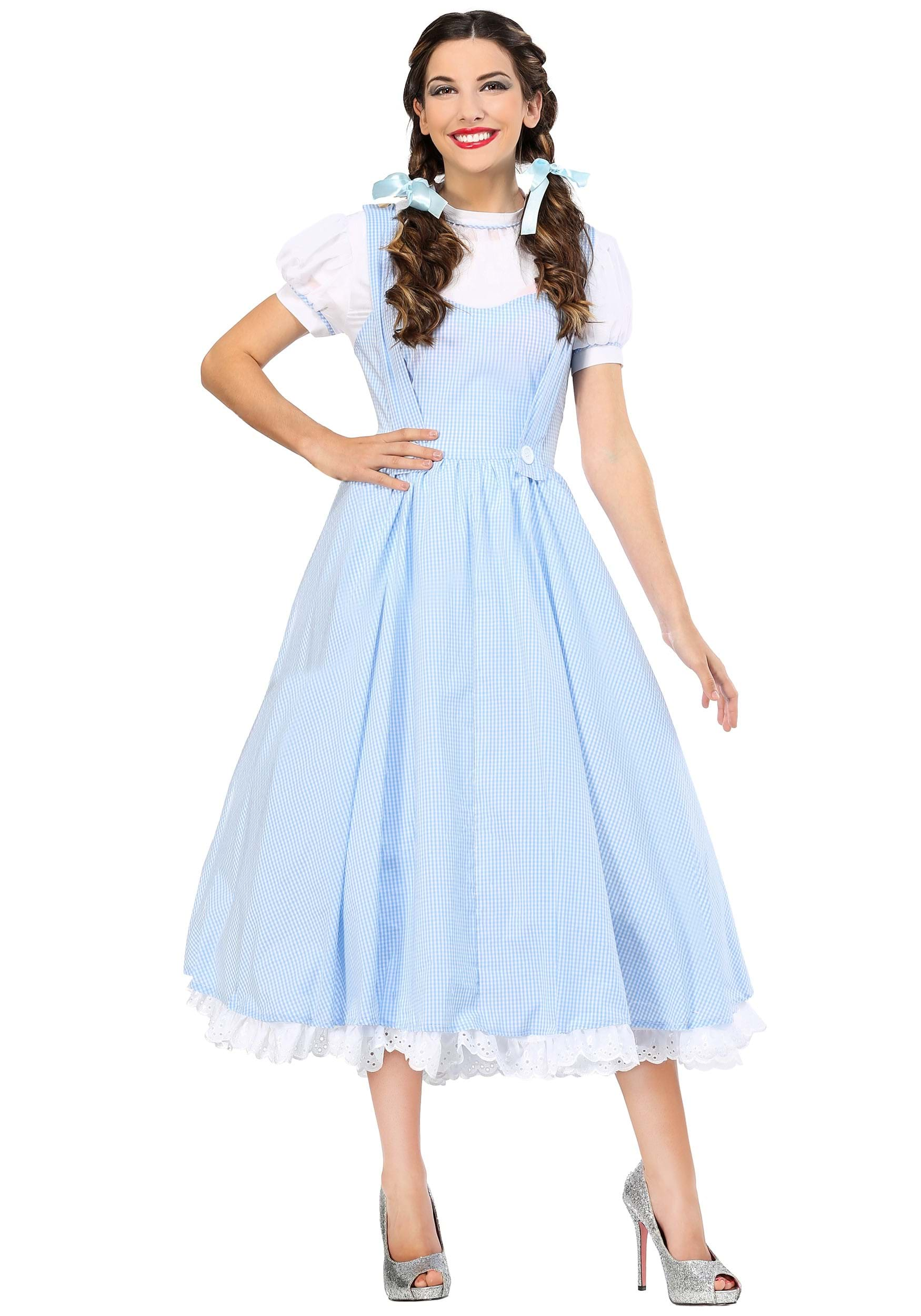 Image of Deluxe Kansas Girl Women's Costume | Movie Costumes ID FUN6430AD-S