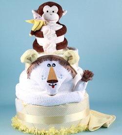 Image of Deluxe Lion King Diaper Cake