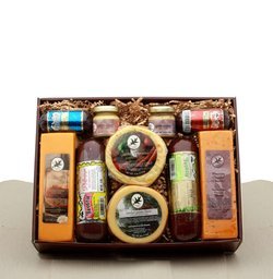 Image of Deluxe Meat & Cheese Assortment Gift Set