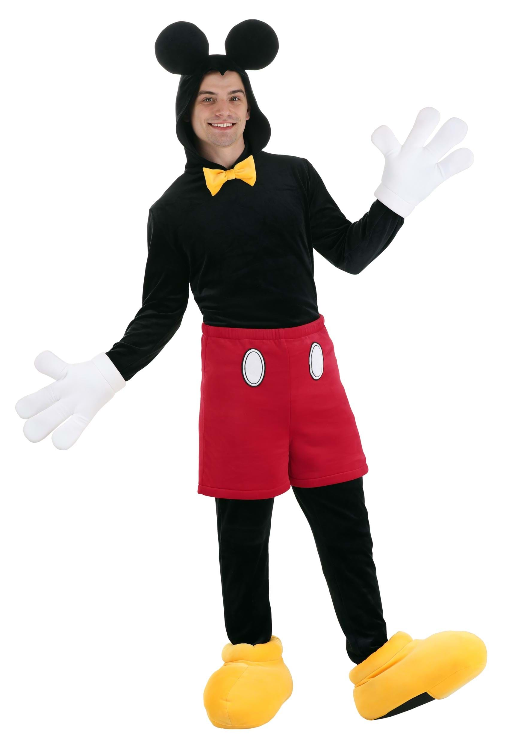 Image of Deluxe Mickey Mouse Adult Costume ID FUN3342AD-M