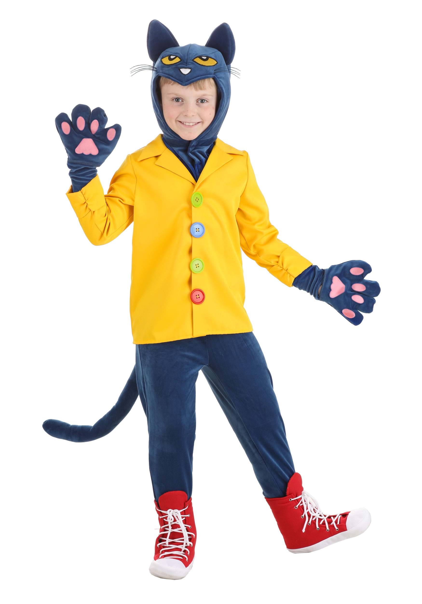 Image of Deluxe Pete the Cat Kid's Costume ID FUN4586CH-L
