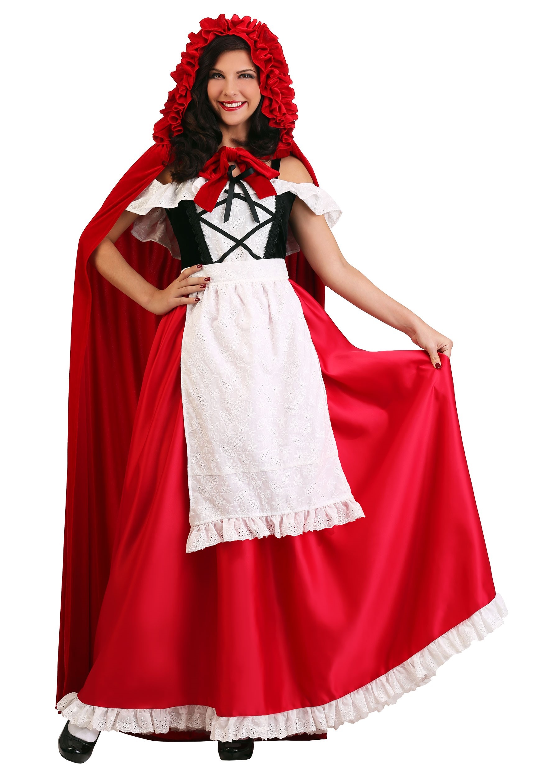 Image of Deluxe Red Riding Hood Women's Costume ID FUN6697AD-M