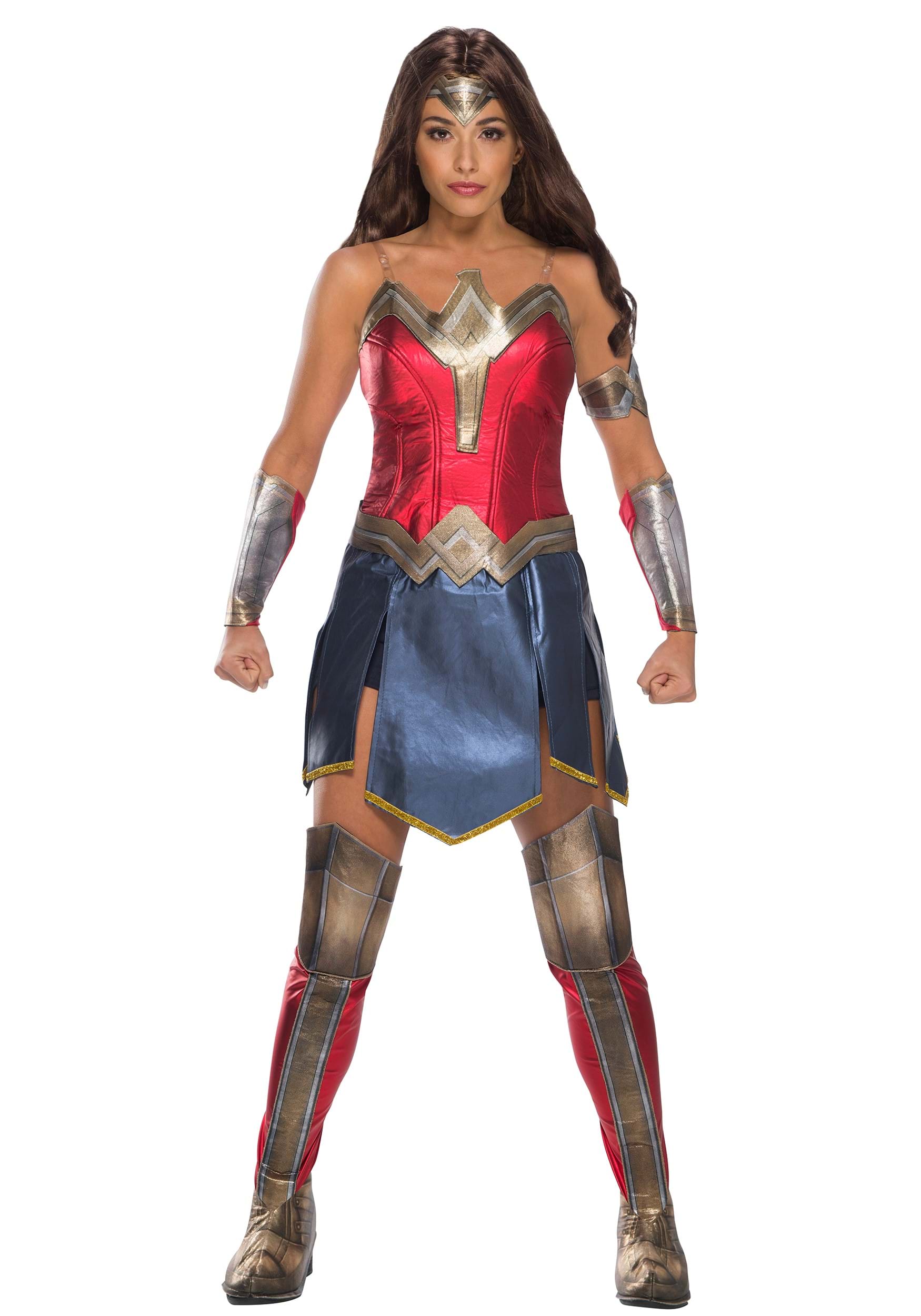 Image of Deluxe Wonder Woman Women's Costume ID RU701000-M