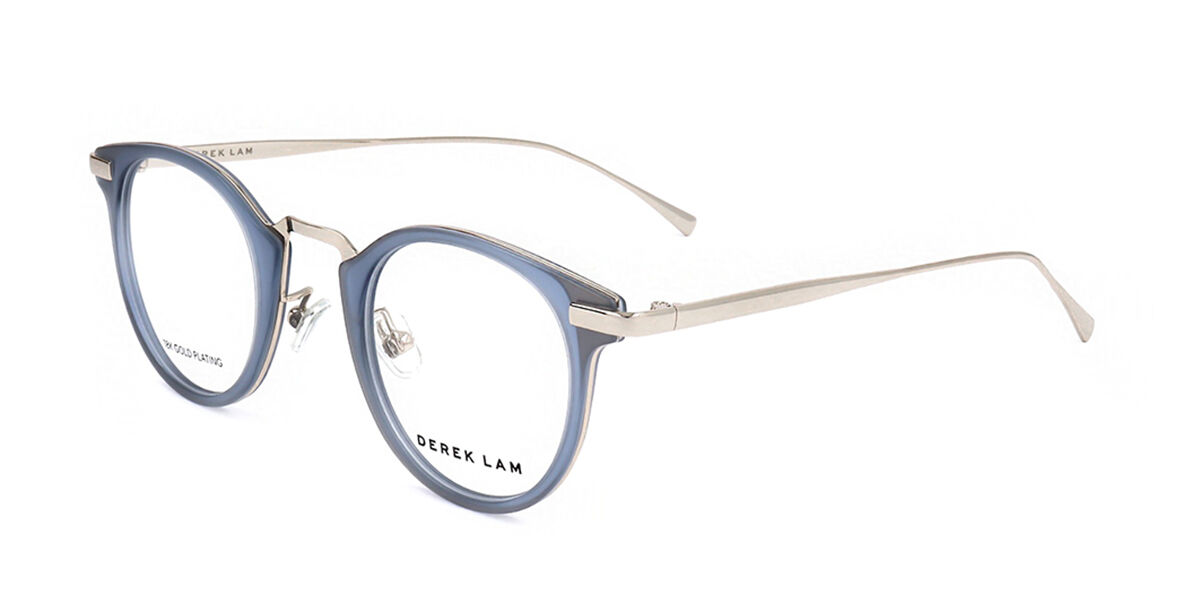 Image of Derek Lam DL281 MMBLU Óculos de Grau Azuis Masculino BRLPT
