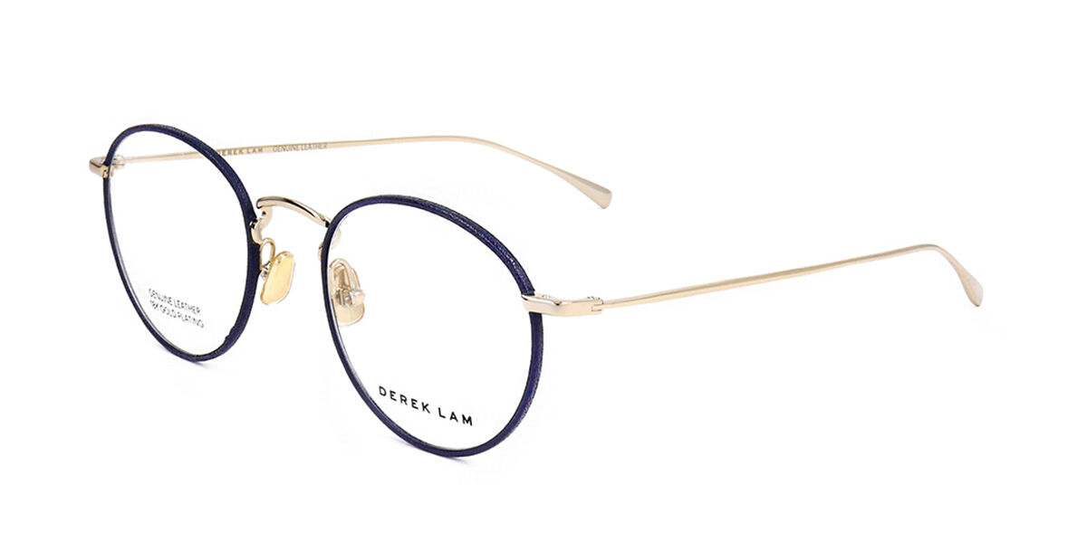 Image of Derek Lam DL283 NAVY Óculos de Grau Azuis Masculino PRT