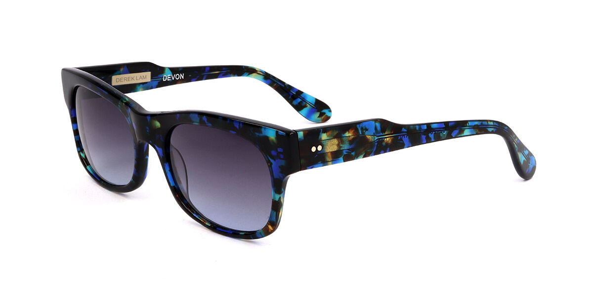 Image of Derek Lam Devon LAPIS Óculos de Sol Tortoiseshell Masculino PRT