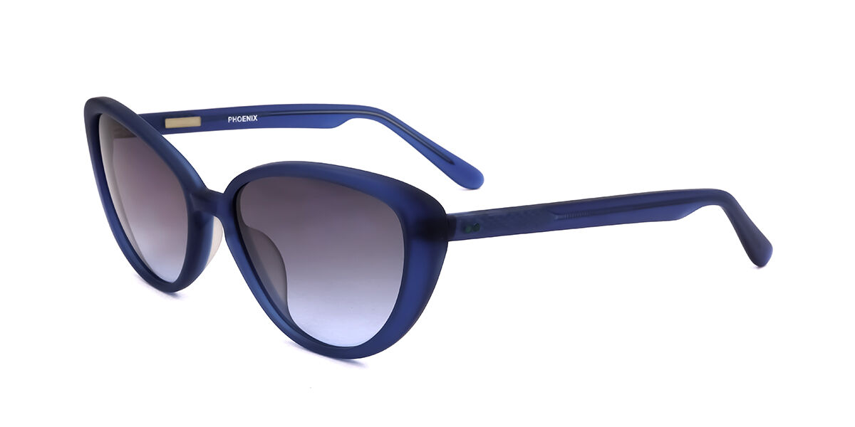 Image of Derek Lam Phoe MBLUE 55 Lunettes De Soleil Femme Bleues FR