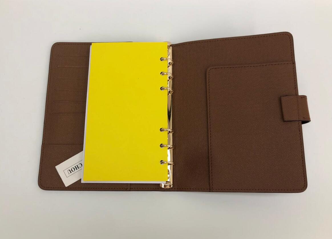 Image of Designer Memo medium agenda desk planner card holder A5 notebook diary jotter protective case desktop notepad cover M20100