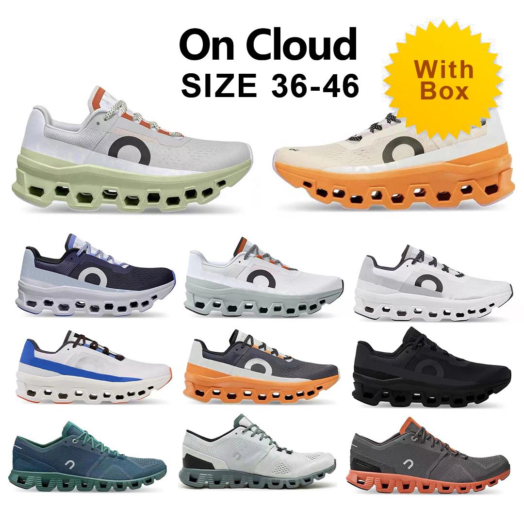 Image of Designer On Cloud X Running Shoes Cloud Mens Womens Cloudmonster Turmeric cushion shoes Sport Sneakers Colorful Lightweight Comfort Designer