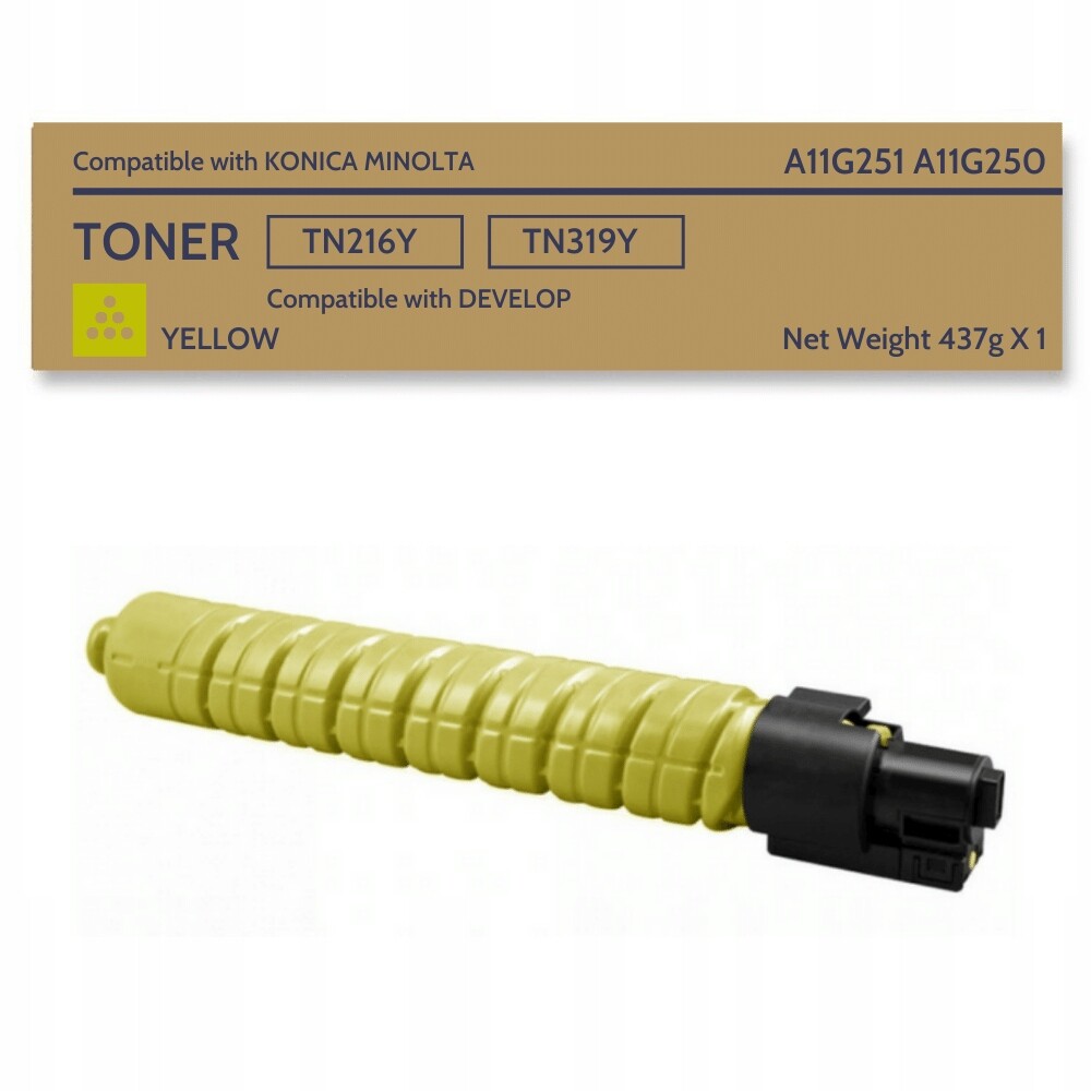 Image of Develop TN-319Y A11G2D0 žlutý (yellow) originální toner CZ ID 15114