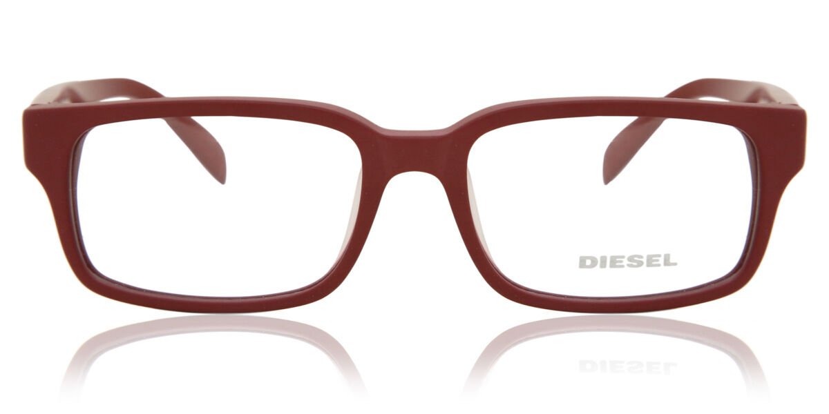 Image of Diesel DL4080 067 Óculos de Grau Vermelhos Masculino BRLPT