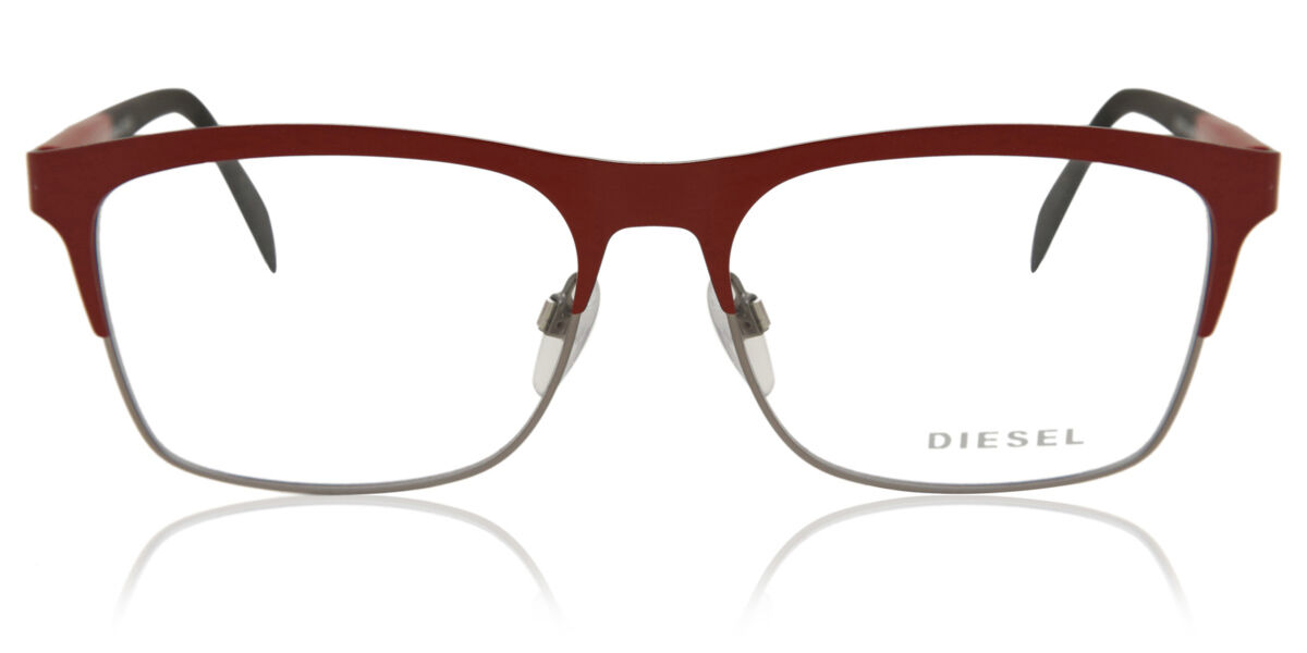 Image of Diesel DL5133 066 Óculos de Grau Vermelhos Masculino BRLPT