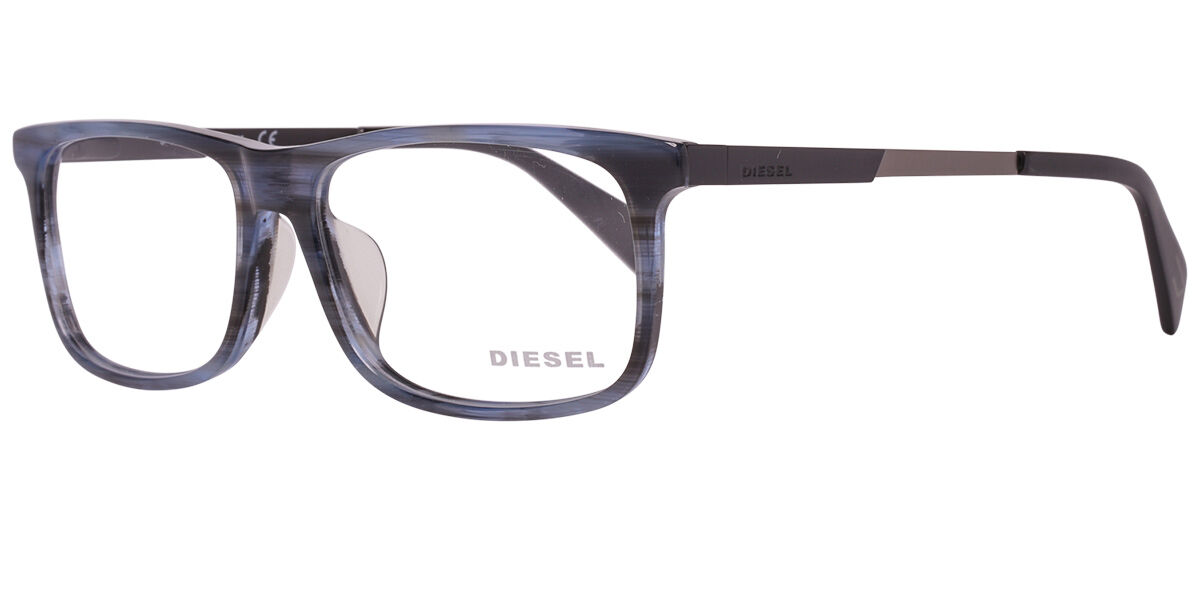 Image of Diesel DL5140F Asian Fit 092 57 Niebieskie Męskie Okulary Korekcyjne PL