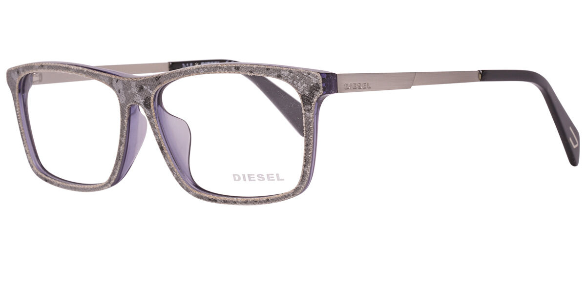 Image of Diesel DL5153F Formato Asiático 090 Óculos de Grau Cinzas Masculino BRLPT