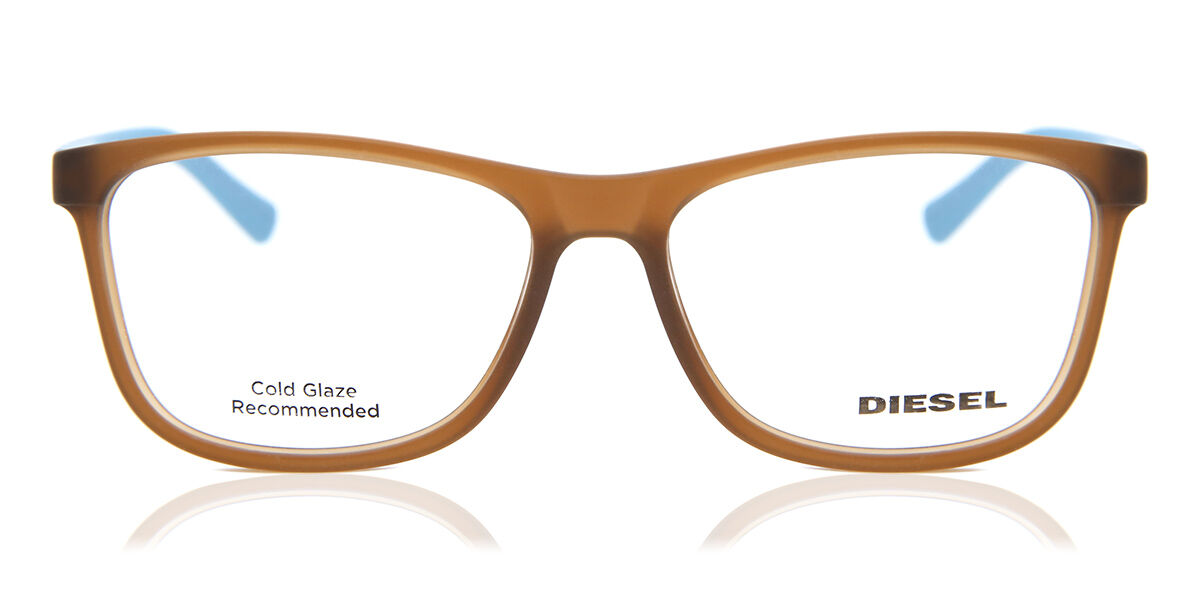 Image of Diesel DL5176 050 Óculos de Grau Marrons Masculino BRLPT