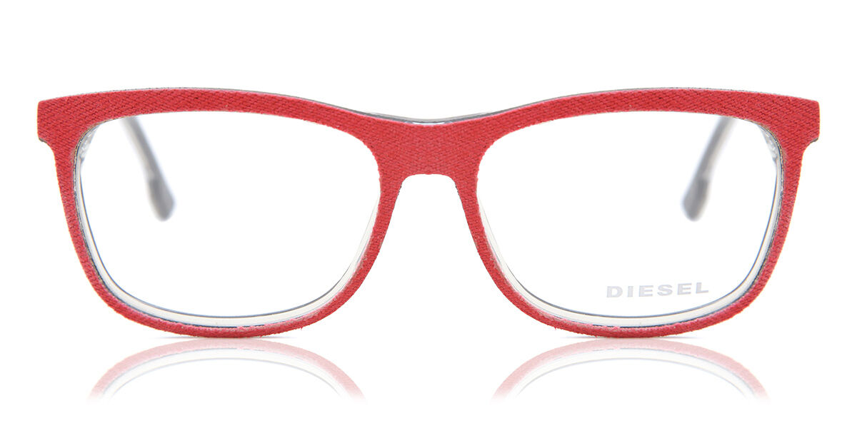 Image of Diesel DL5191 068 Óculos de Grau Vermelhos Masculino BRLPT