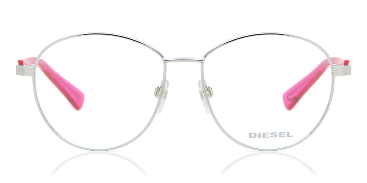 Image of Diesel DL5389 016 Óculos de Grau Prata Feminino BRLPT