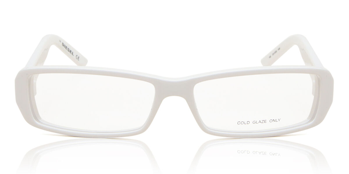 Image of Diesel DV0105 VK6 54 Lunettes De Soleil Homme Blanches FR