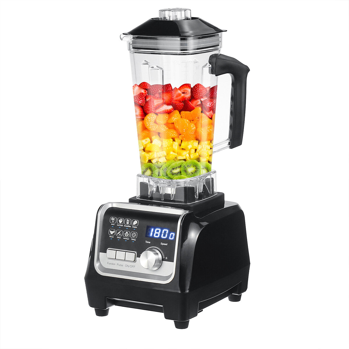 Image of Digital 3HP BPA FREE 2L Automatic Touchpad Professional Blender Mixer Juicer