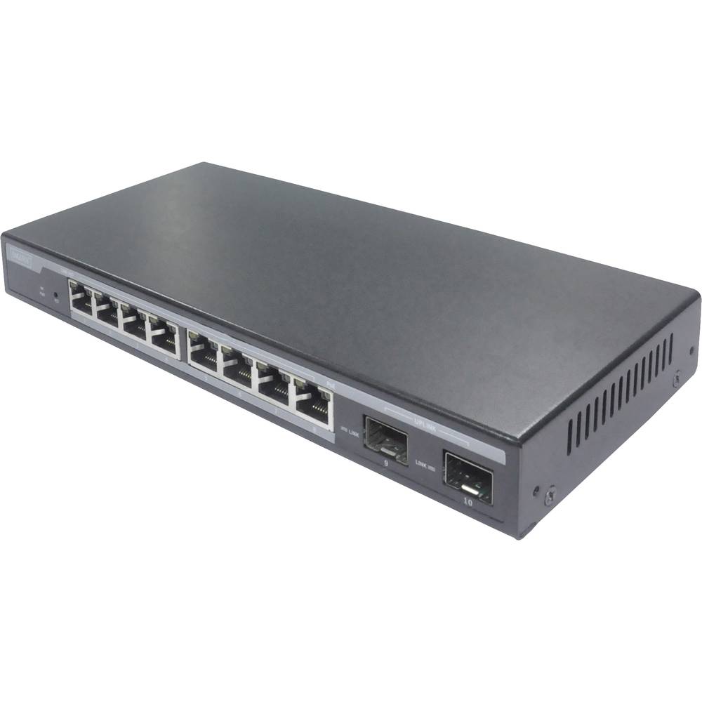 Image of Digitus DN-95344 Network RJ45/SFP switch 8 + 2 ports 10 / 100 / 1000 MBit/s