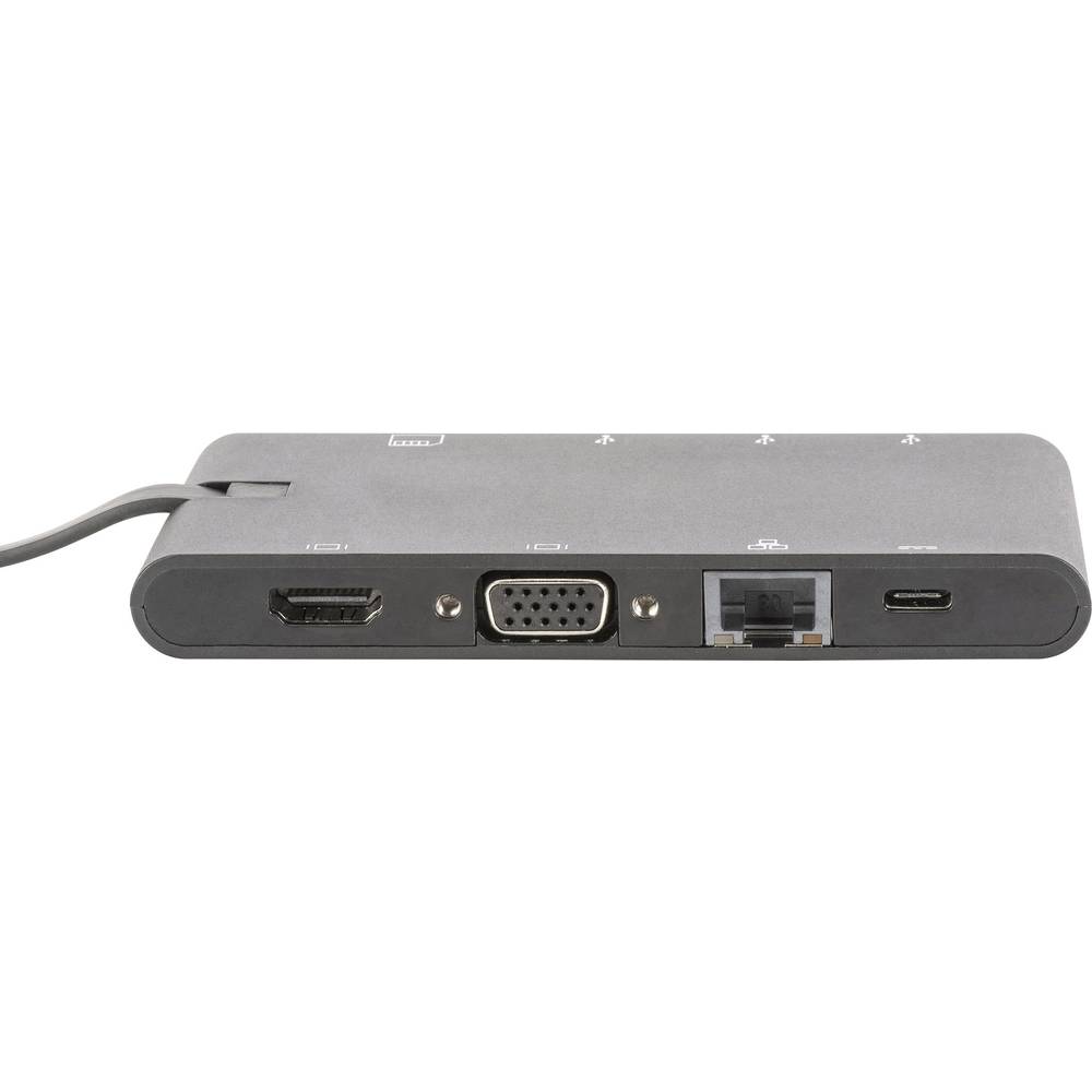 Image of Digitus Laptop docking station DIGITUS Compatible with (brand): Universal Charging function
