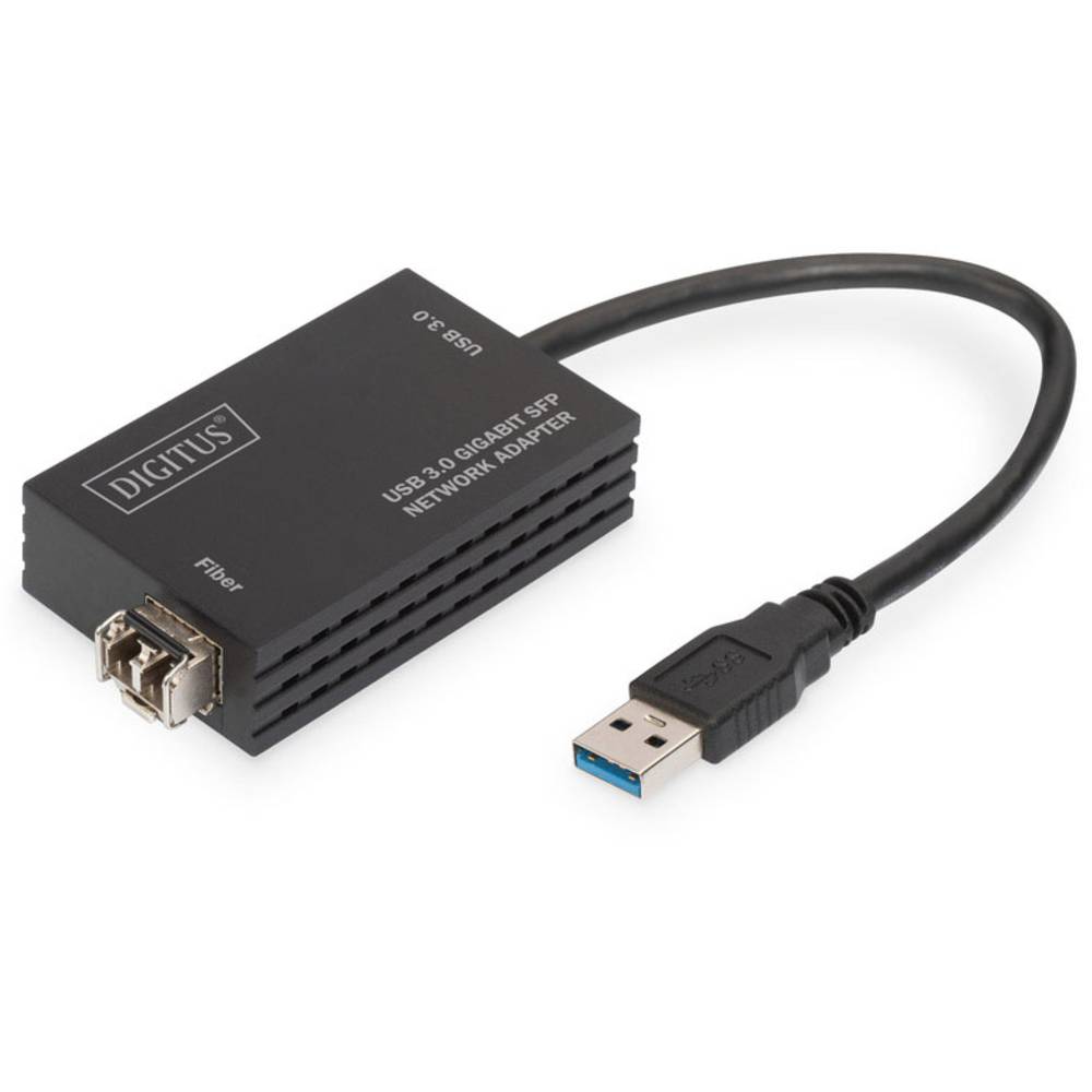 Image of Digitus PC Fibre optic Laptop USB 32 1st Gen (USB 30) Networks Adapter [1x USB - 1x SFP slot] DN-3026