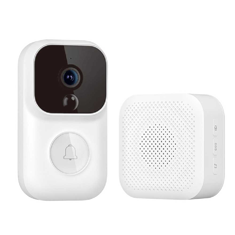 Image of Dingling S Enhanced Version Smart Wireless Doorbell Set White