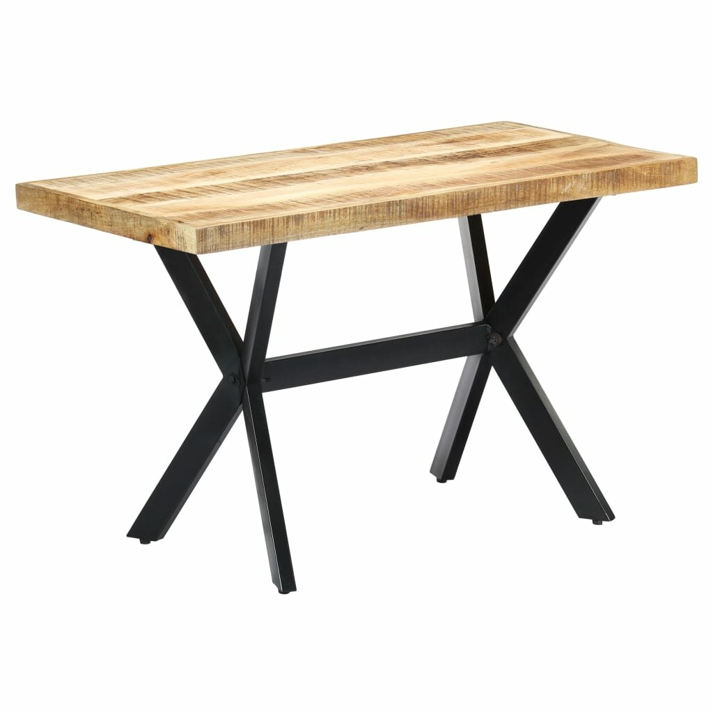 Image of Dining Table 472"x236"x295" Solid Rough Mango Wood