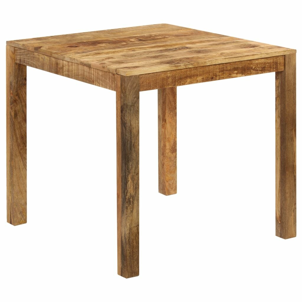 Image of Dining Table Solid Mango Wood 323"x315"x299"